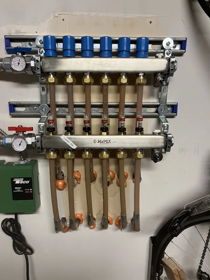 Plumber performing Water Heater Repair at a residential property in Lone Grove